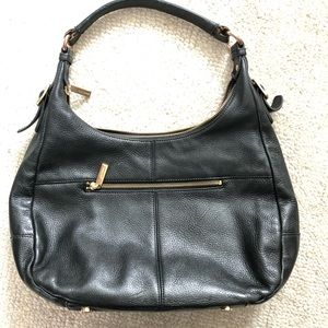 Black Daniel leather bag